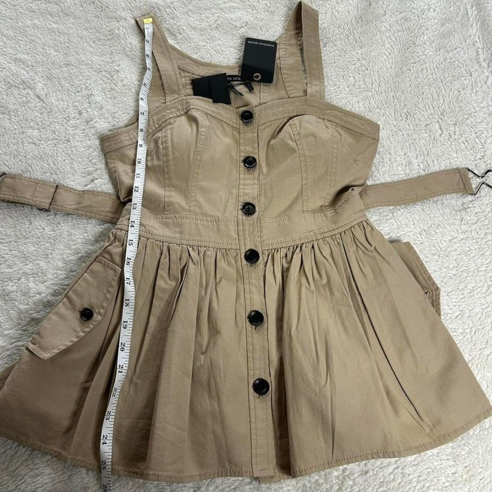 Marissa Webb cotton button up babydoll blouse size XS - Picture 8 of 8